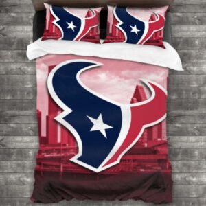 Nfl Houston Texans Logo Type 684 Bedding Sets Sporty Bedroom Home Decor
