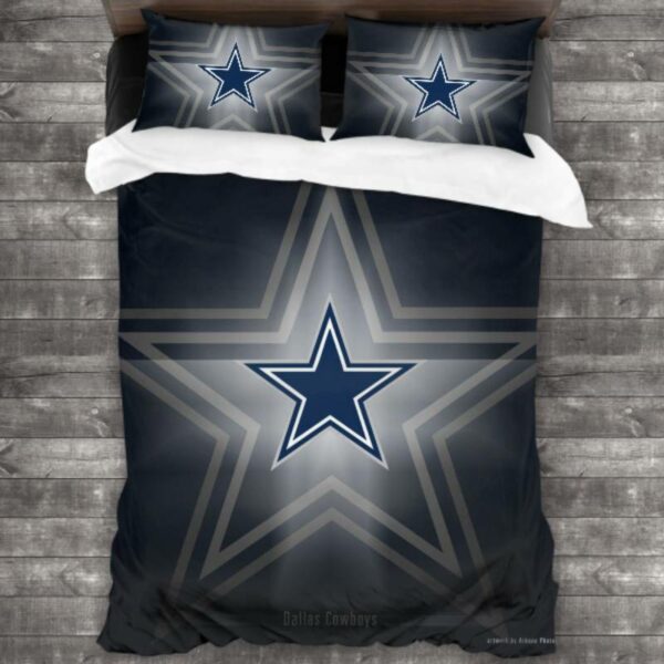 Nfl Dallas Cowboys Logo Type 685 Bedding Sets Sporty Bedroom Home Decor