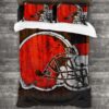 Nfl Cleveland Browns Logo Type 687 Bedding Sets Sporty Bedroom Home Decor