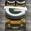 Nfl Green Bay Packers Logo Type 688 Bedding Sets Sporty Bedroom Home Decor