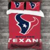Nfl Houston Texans Logo Type 690 Bedding Sets Sporty Bedroom Home Decor