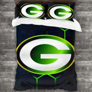 Nfl Green Bay Packers Logo Type 691 Bedding Sets Sporty Bedroom Home Decor