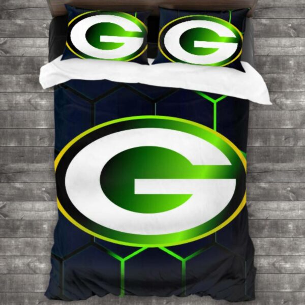 Nfl Green Bay Packers Logo Type 691 Bedding Sets Sporty Bedroom Home Decor