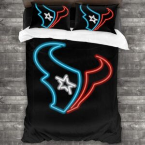 Nfl Houston Texans Logo Type 693 Bedding Sets Sporty Bedroom Home Decor