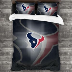 Nfl Houston Texans Logo Type 694 Bedding Sets Sporty Bedroom Home Decor