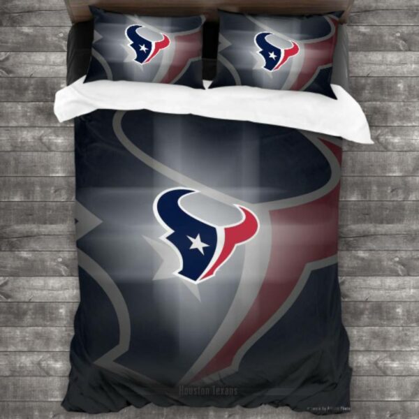 Nfl Houston Texans Logo Type 694 Bedding Sets Sporty Bedroom Home Decor