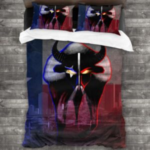 Nfl Houston Texans Logo Type 695 Bedding Sets Sporty Bedroom Home Decor