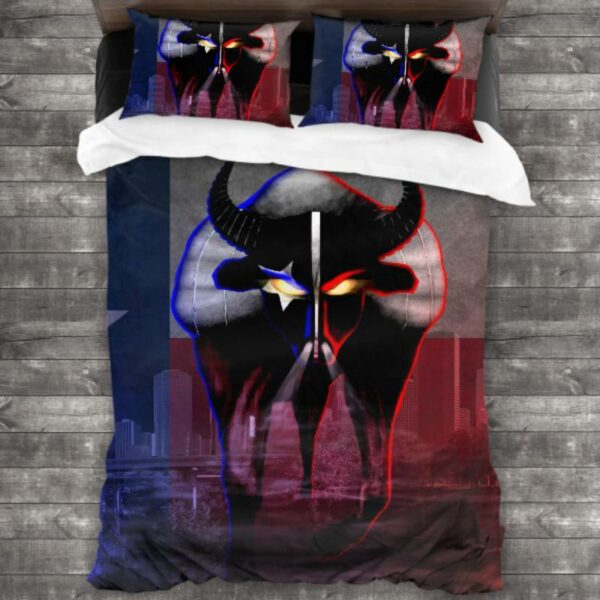Nfl Houston Texans Logo Type 695 Bedding Sets Sporty Bedroom Home Decor