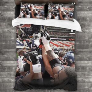 Nfl Houston Texans Logo Type 698 Bedding Sets Sporty Bedroom Home Decor