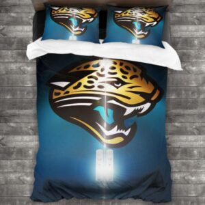 Nfl Jacksonville Jaguars Logo Type 699 Bedding Sets Sporty Bedroom Home Decor