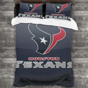 Nfl Houston Texans Logo Type 701 Bedding Sets Sporty Bedroom Home Decor