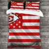 Nfl Kansas City Chiefs Logo Type 705 Bedding Sets Sporty Bedroom Home Decor