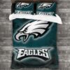 Nfl Philadelphia Eagles Logo Type 712 Bedding Sets Sporty Bedroom Home Decor