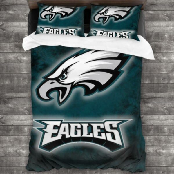 Nfl Philadelphia Eagles Logo Type 712 Bedding Sets Sporty Bedroom Home Decor