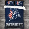 Nfl New England Patriots Logo Type 720 Bedding Sets Sporty Bedroom Home Decor