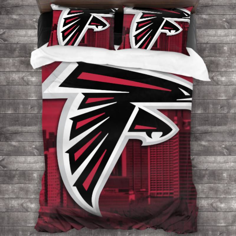 Soft Atlanta Falcons Logo Type 747 Bedding Sets Sporty Bedroom Home Decor