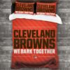 Soft Cleveland Browns Logo Type 753 Bedding Sets Sporty Bedroom Home Decor