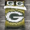 Soft Green Bay Packers Logo Type 760 Bedding Sets Sporty Bedroom Home Decor