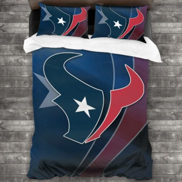 Soft Houston Texans Logo Type 763 Bedding Sets Sporty Bedroom Home Decor