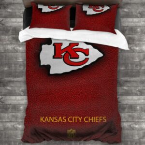 Soft Kansas City Chiefs Logo Type 766 Bedding Sets Sporty Bedroom Home Decor