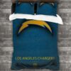 Soft Los Angeles Chargers Logo Type 769 Bedding Sets Sporty Bedroom Home Decor
