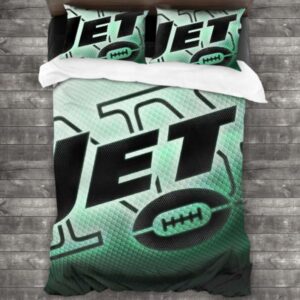 Soft New York Jets Logo Type 775 Bedding Sets Sporty Bedroom Home Decor