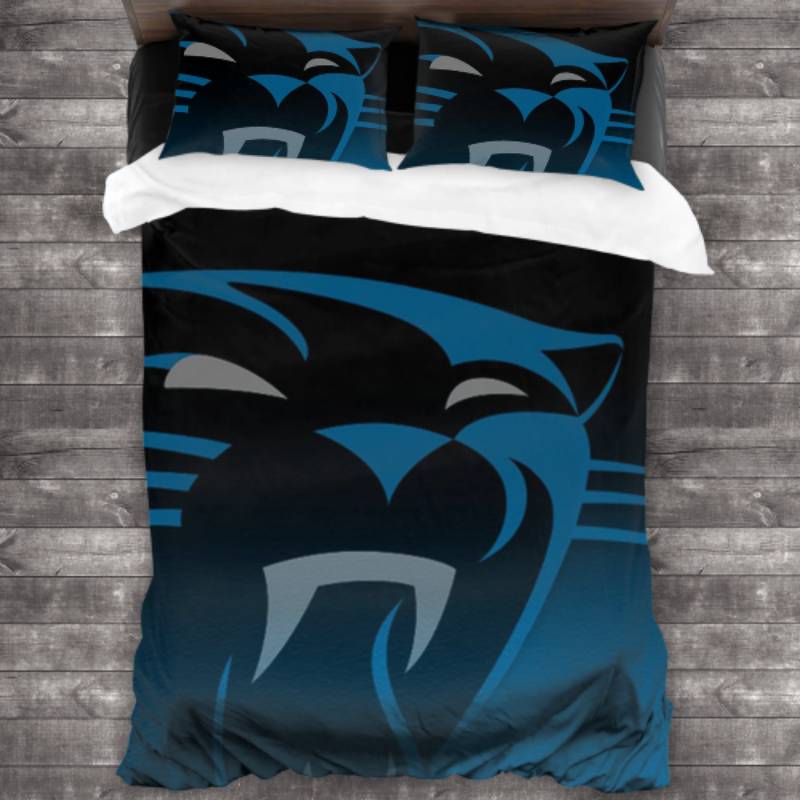 Soft Nfl Carolina Panthers Logo Type 776 Bedding Sets Sporty Bedroom Home Decor