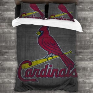 Soft Nfl Arizona Cardinals Logo Type 779 Bedding Sets Sporty Bedroom Home Decor