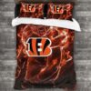 Soft Nfl Cincinnati Bengals Logo Type 782 Bedding Sets Sporty Bedroom Home Decor