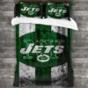 Soft New York Jets Logo Type 787 Bedding Sets Sporty Bedroom Home Decor