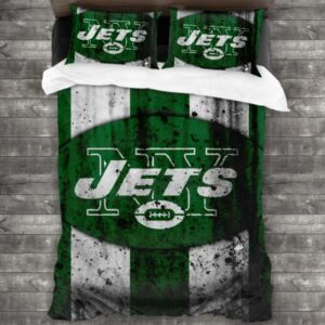 Soft New York Jets Logo Type 787 Bedding Sets Sporty Bedroom Home Decor