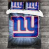 Soft Nfl New York Giants Logo Type 801 Bedding Sets Sporty Bedroom Home Decor