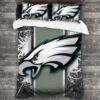 Soft Nfl Philadelphia Eagles Logo Type 802 Bedding Sets Sporty Bedroom Home Decor