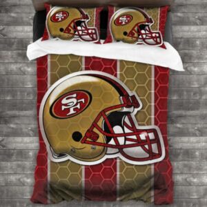 Soft San Francisco 49Ers Logo Type 811 Bedding Sets Sporty Bedroom Home Decor