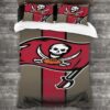 Soft Tampa Bay Buccaneers Logo Type 812 Bedding Sets Sporty Bedroom Home Decor