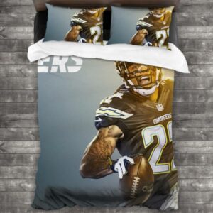 Warm Los Angeles Chargers Logo Type 848 Bedding Sets Sporty Bedroom Home Decor