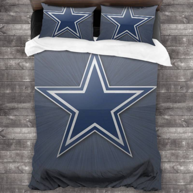 Warm Nfl Dallas Cowboys Logo Type 869 Bedding Sets Sporty Bedroom Home Decor