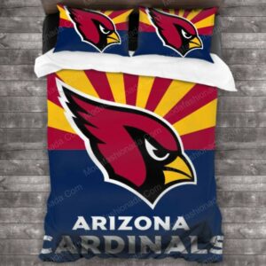 Arizona Cardinals Football Sport 18 Logo Type 914 Bedding Sets Sporty Bedroom Home Decor