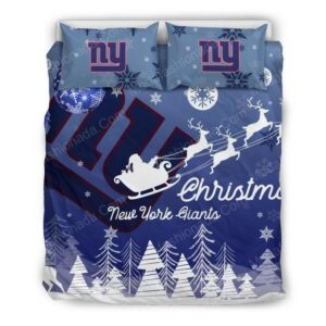 New York Giants Football Sport 2 Logo Type 973 Bedding Sets Sporty Bedroom Home Decor