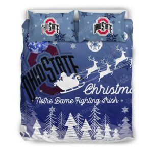 Ohio State Buckeyes Football Sport 2 Logo Type 974 Bedding Sets Sporty Bedroom Home Decor