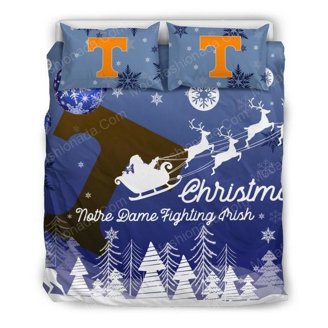 Tennessee Volunteers Football Sport 2 Logo Type 977 Bedding Sets Sporty Bedroom Home Decor
