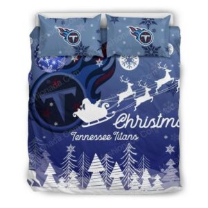 Tennessee Titans Football Sport 2 Logo Type 981 Bedding Sets Sporty Bedroom Home Decor