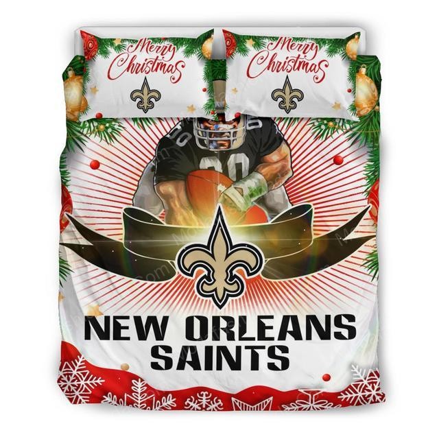 New Orleans Saints Football Sport 1 Logo Type 989 Bedding Sets Sporty Bedroom Home Decor