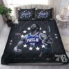 Joel Embiid Philadelphia 76Ers Nba 104 Logo Type 1132 Bedding Sets Sporty Bedroom Home Decor