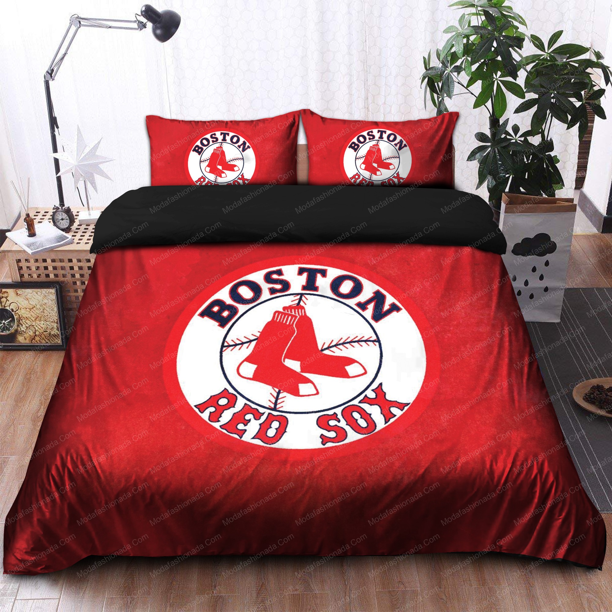 Boston Red Sox Mlb 62 Logo Type 1402 Bedding Sets Sporty Bedroom Home Decor