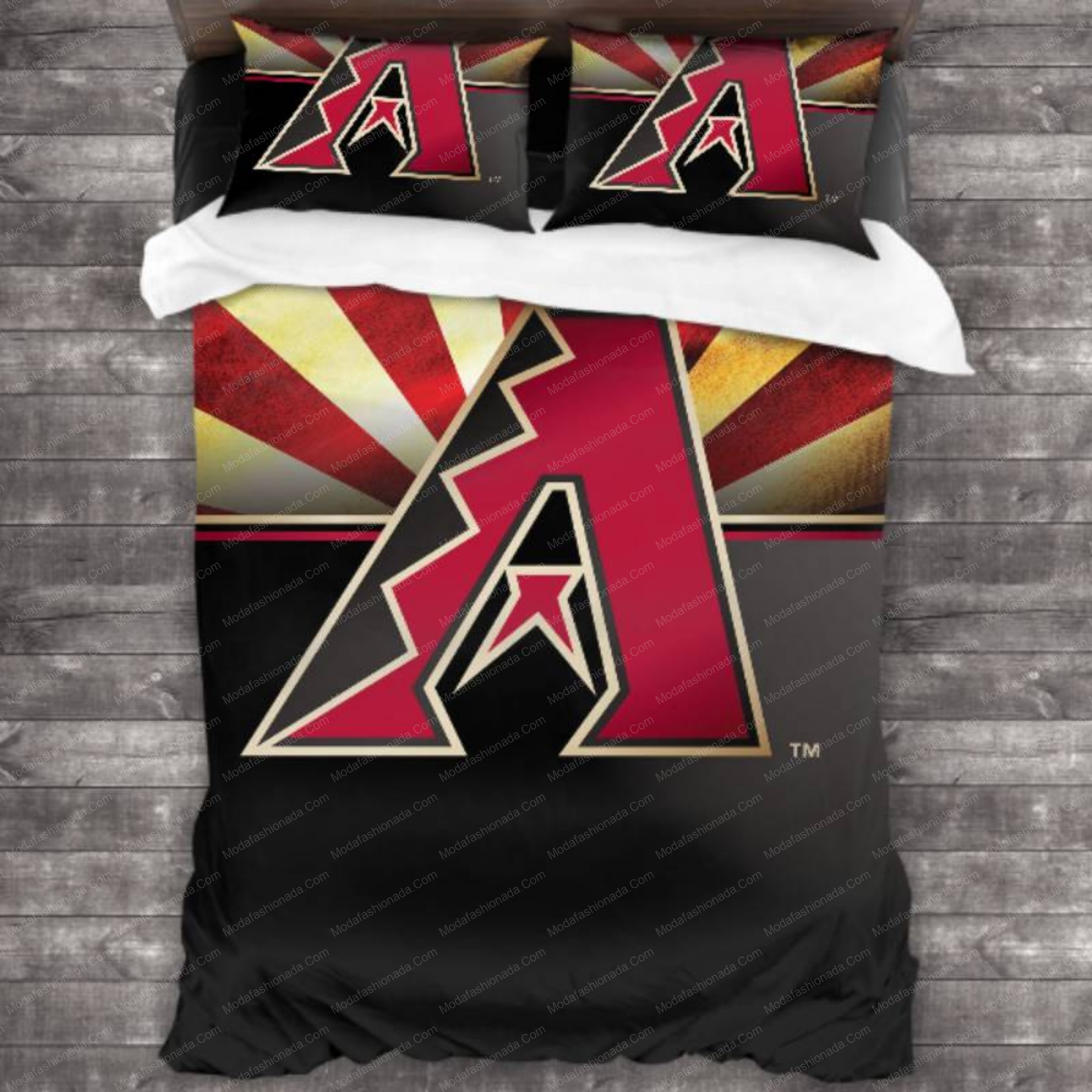 Arizona Diamondbacks Mlb Baseball National League Sport 15 Logo Type 1485 Bedding Sets Sporty Bedroom Home Decor