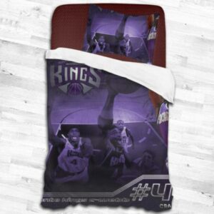 Nba Sacramento Kings Logo Type 1714 Bedding Sets Sporty Bedroom Home Decor