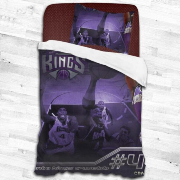 Nba Sacramento Kings Logo Type 1714 Bedding Sets Sporty Bedroom Home Decor