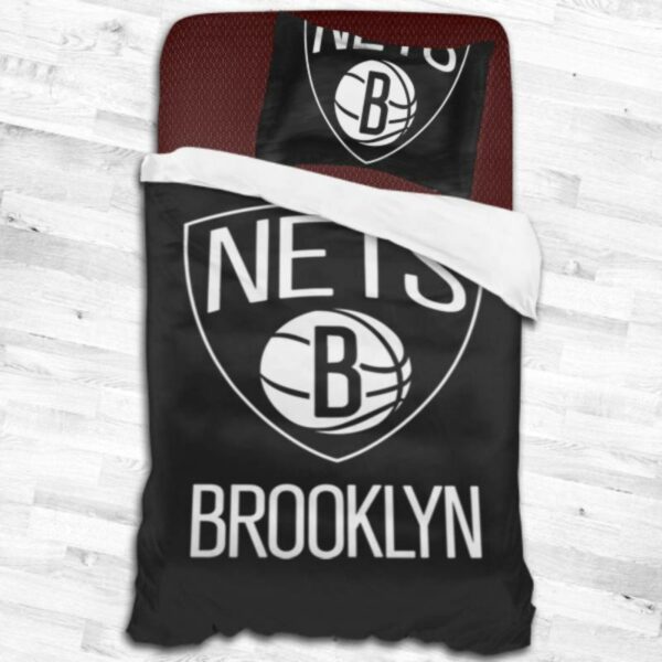Brooklyn Nets Logo Type 1738 Bedding Sets Sporty Bedroom Home Decor
