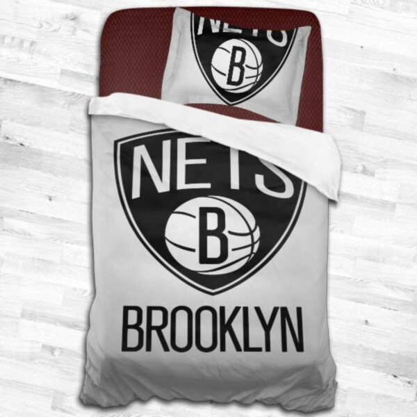 Brooklyn Nets Logo Type 1744 Bedding Sets Sporty Bedroom Home Decor